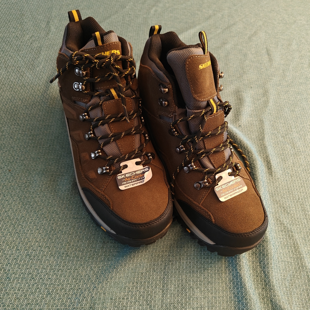 Skechers Men's Dark Brown Outdoor Boots